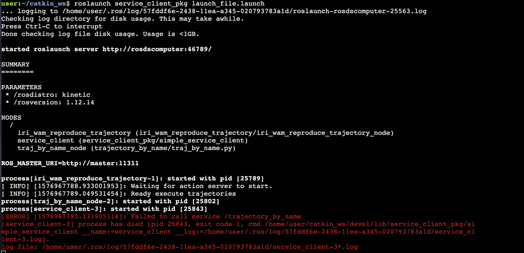 Exercise 3.1 Failed to call service - ROS Basics In 5 Days (C++) - The ...