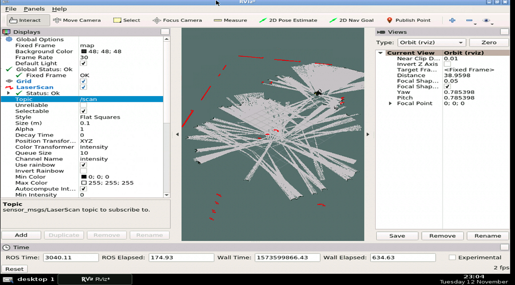 Map for exercise 1.2 - TEB Local Planner - The Construct ROS Community