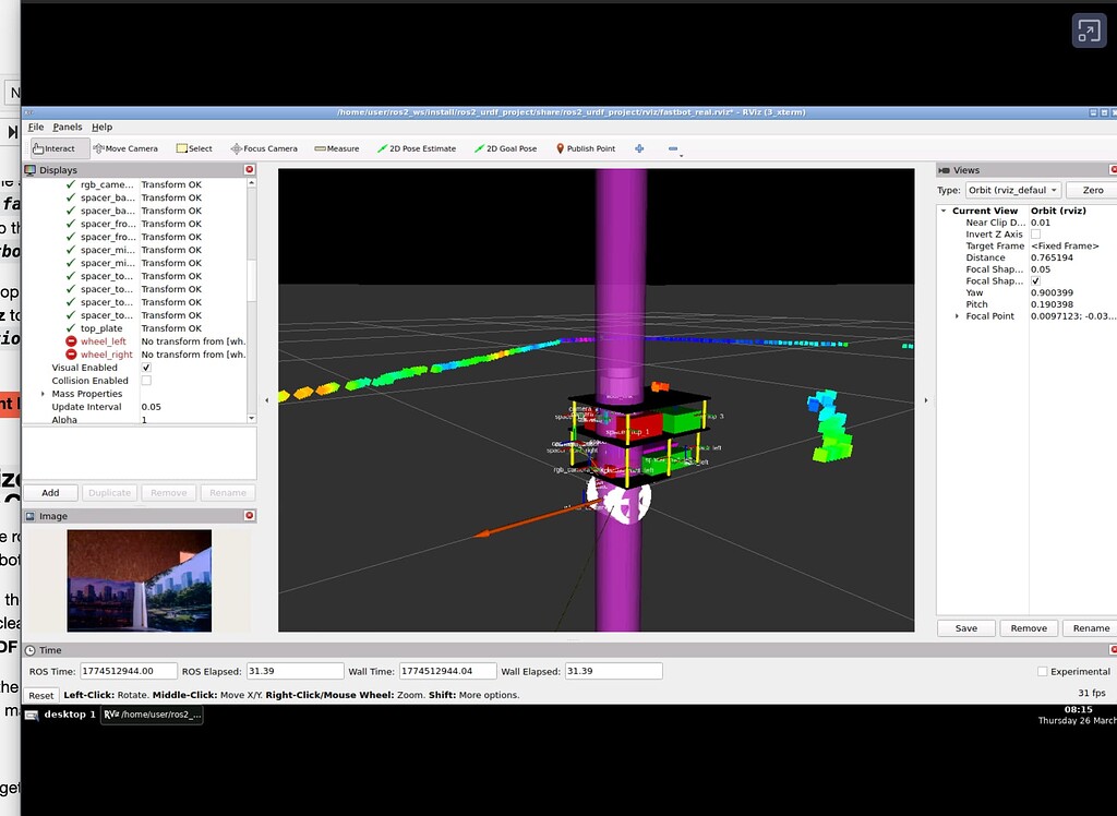 URDF Real Robot Step 2 - ROSDS Support - The Construct ROS Community