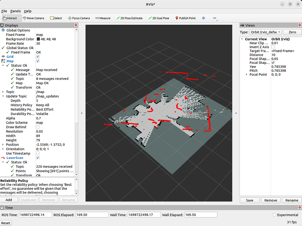 Slam_toolbox Utilizing Lidar Odometry - General Support - The Construct ...