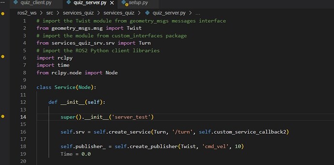 server py file