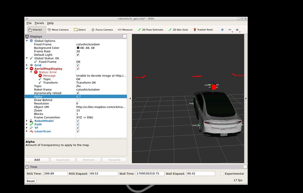 The GPS map cannot be loaded - ROS Autonomous Vehicles 101 - The ...