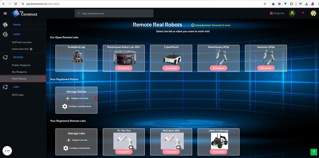 Connecting to a real robot - ROS2 Manipulation Basics - The Construct ...
