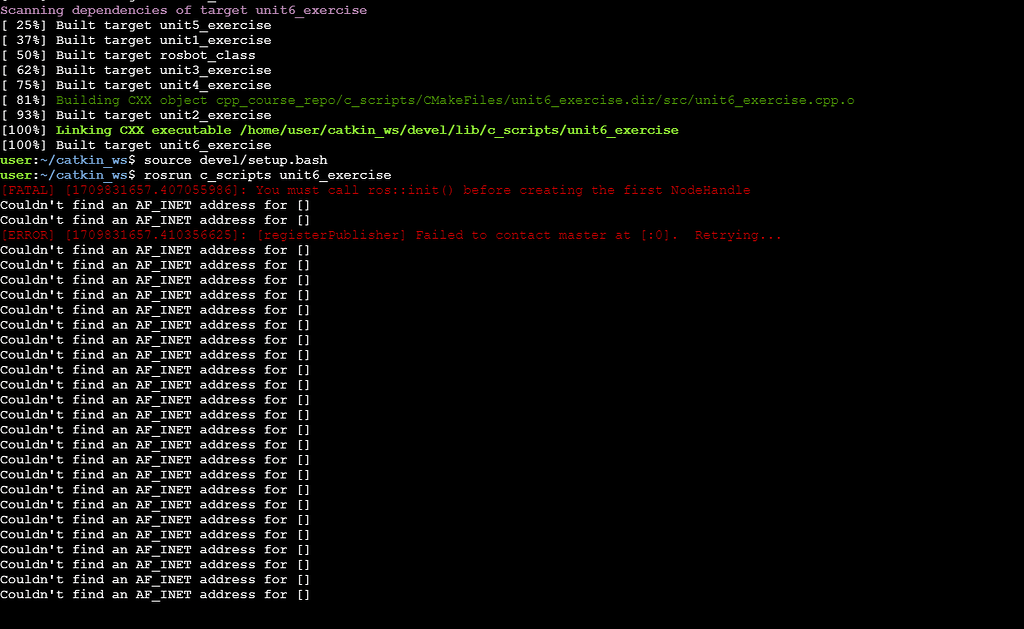 Micro Project_run error - C++ For Robotics - The Construct ROS Community