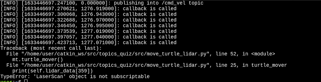 Topics quiz, error with the code please help - ROS Basics In 5 Days ...