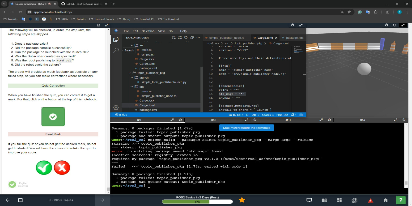 [Bug] Quiz, questions, and errors - ROS2 Basics in 3 Days (Rust) - The ...